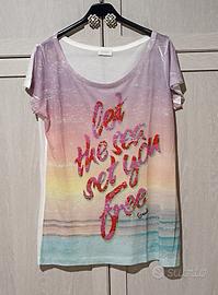 t-shirt donna Gaudi tg M . mai indossata 