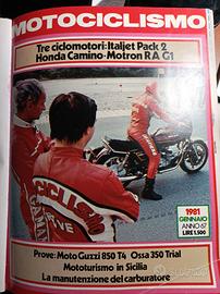 Rivista MOTOCICLISMO numero 1 del 1981