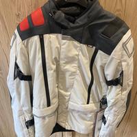 Giacca Moto 4 Stagioni T.UR J-ONE – Light Grey/Red