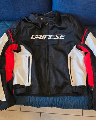 Giacca Dainese Air Frame Tex 54 con paraschiena