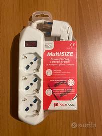 Presa multipla 3 posti schuco