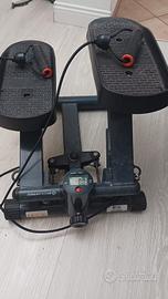 mini stepper per allenare gambe glutei e braccia 