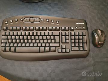 3 kit tastiere e mouse wireless Microsoft logitech