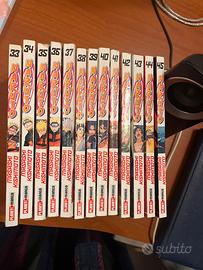 Naruto da 33 a 45. Prima edizione