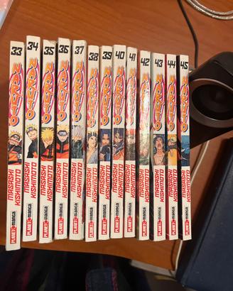 Naruto da 33 a 45. Prima edizione