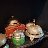 campanelli da reception hotel antichi vintage 
