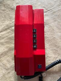 Telefono rosso Safnat vintage