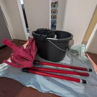 Set Vileda SuperMocio-Secchio, Strizzatore e Mocio