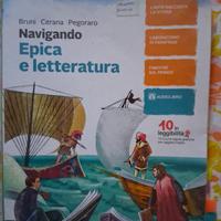 libro usato di epica e letteratura 