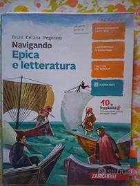 libro usato di epica e letteratura 