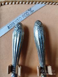 set manicure anni 60 in argento 