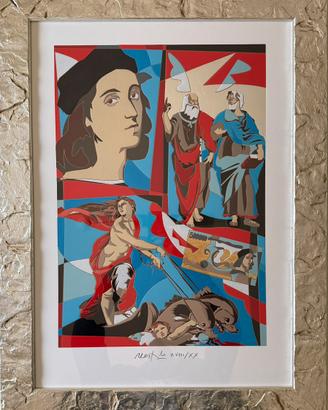 SERIGRAFIA UGO NESPOLO "RAFFAELLO"