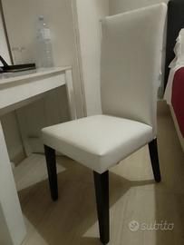 Sedia Poltrona Calligaris in pelle