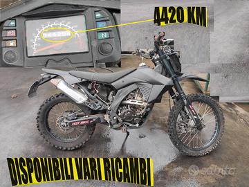 HOT BIKE 250 RX CROSS ANNO 2010 x RICAMBI