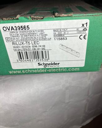 Lampada d’emergenza autonoma