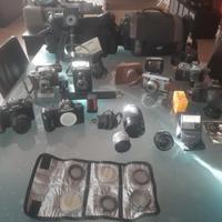 Macchine fotografiche in blocco 