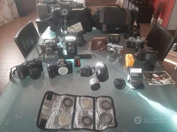 Macchine fotografiche in blocco 