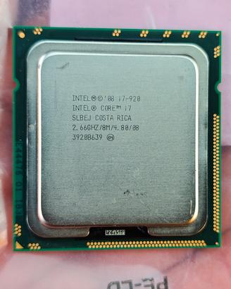 Processore CPU Intel i7 920 2,66 Ghz