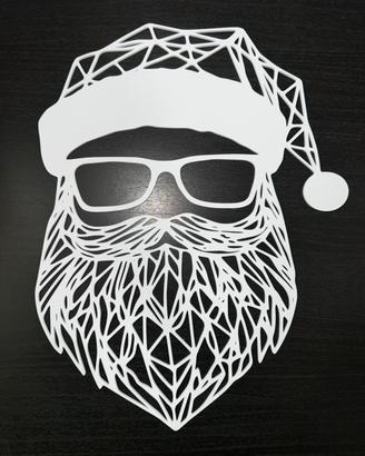 Decorazione per porte finestre, Babbo Natale