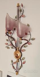 Lampada artistica da parete