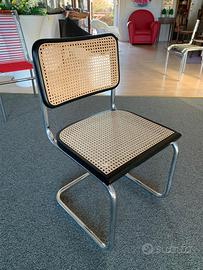 Set 4 sedie cesca Marcel Breuer nere