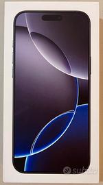 iPhone 16 Pro Max 256GB Black T. NUOVO Sigillato
