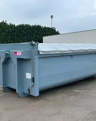 CONTAINER SCARRABILE PER INERTI CON COPRI SCOPR