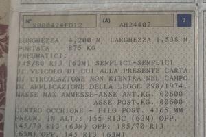 Carrello ellebi doppio asse