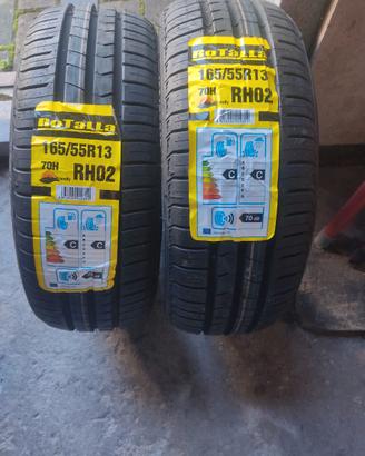 Gomme estive 165 55 13 70h