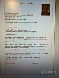 Magazziniere e panettiere