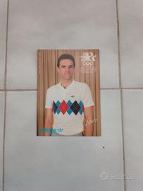 Cartolina Oscar Schmidt Olimpiadi 84 Adidas Retro 