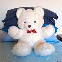 Orso Peluche Bianco, Orsacchiotto Orsetto 50CM