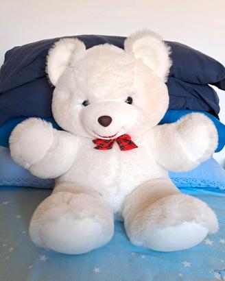 Orso Peluche Bianco, Orsacchiotto Orsetto 50CM