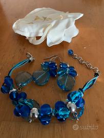 Collana+ bracciale + orecchìni