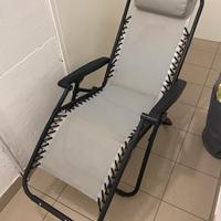 Sedia pieghevole da giardino