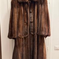 Pelliccia visone+pelliccia castoro