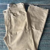 Pantaloni Zara Beige Donna a Zampa