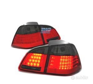 FARI LED BMW E61 04-07 TOURING ROSSO FUMÉE LED