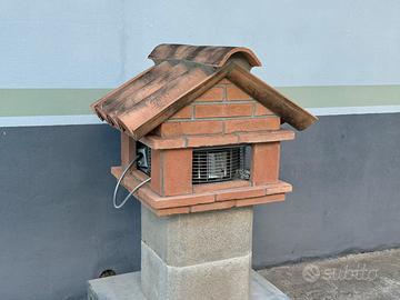 Aspirafumo elettrico in mattoni