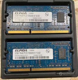 PC3 10600S 4GB Kit (2x2GB) DDR3 1333 SODIMM RAM