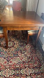 TAVOLO IN LEGNO MASSICCIO