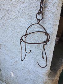 "Lopa" antico attrezzo recupero secchio