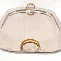 Pozzi Ambrogio per Padova Argenti Vassoio '60