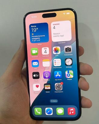 Apple iPhone 15 Plus black 128 GB - 8190