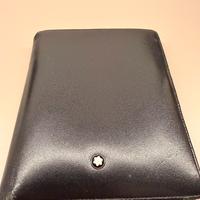 Portafoglio Montblanc in pelle nera