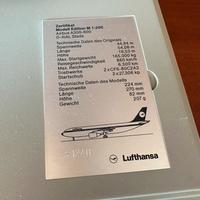 Aeroplano modello Lufthansa