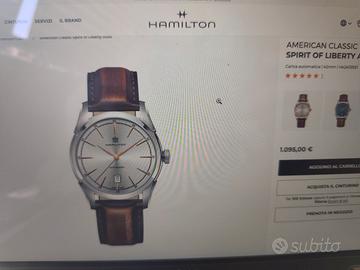 Hamilton jazzmaster Spirit of Liberty 