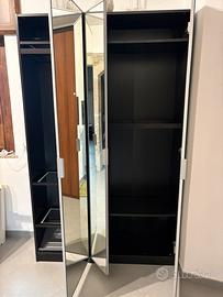 Armadio pax con ante a specchio