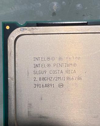 Processore Pentium2 Dual Cora 2.8 GHz