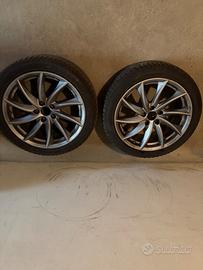 Coppia Cerchi 18" Originali Alfa Romeo + Gomme